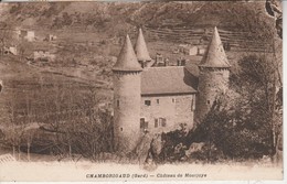 30 - CHAMBORIGAUD - Château De Montjoye - Chamborigaud