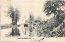 Moerbeke-Waes  *  Vue Sur Le Pont Du Chemin De Fer - Zicht Op De IJzereweg Brug - Moerbeke-Waas