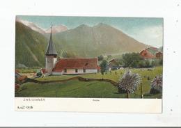 ZWEISIMMEN KIRCHE 210         1918 - Zweisimmen