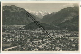 Interlaken Und Unterseen - Foto-Ansichtskarte 20er Jahre - Edition Photoglob Zürich - Unterseen