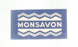 Lame De Rasoir ,  MONSAVON. ,  2 Scans - Razor Blades