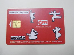 Assez Rare Télécarte Privée 50 U Crédit Moderne Antilles Guadeloupe/Martinique (21/22) - Phonecards: Private Use