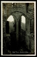 Ref 1322 - Early Real Photo Postcard - Lady's Tower - Goodrich Castle Herefordshire - Herefordshire