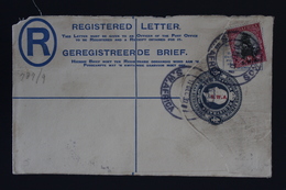 South West Africa  Uprated Registered Cover NGK Nr 9bG HG10  USAKOS  Swakopmund - África Del Sudoeste (1923-1990)