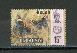 MALAYSIA - KEDAH (GB) : PAPILLON N° Yvert 124a Obli. - Kedah