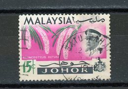 MALAYSIA - JOHORE (GB) : FLORE N° Yvert 148 Obli. - Johore