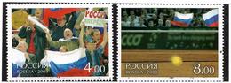 Russia 2003.Tennis. Davis Cup 2002 (Flags). 2v: 4.00, 8.00 - Ungebraucht