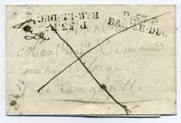 P 53 P  BAR LE DUC ( Double Frappe ) / Dept De La Meuse / 1828 - 1801-1848: Precursors XIX