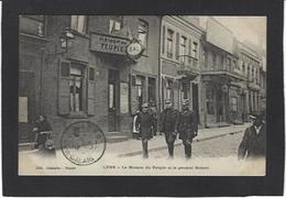 CPA Pas De Calais 62 Lens Grèves Maison Du Peuple Cachet Non Circulé - Lens