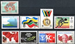 Turquie - 1984 - Lot Timbres ** - Nºs Dans Description - Unused Stamps