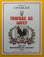 11387 - Dorin Du Chablais Bex Suisse Fanfare De Lavey Inauguration Des Costumes Juin 1977 - Music