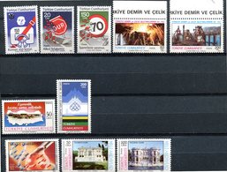 Turquie - 1987 - Lots Timbres ** - Nºs Dans Description - Ongebruikt