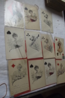 Cp Reines Jeu De Carte Lot 11 Cartes - Speelkaarten