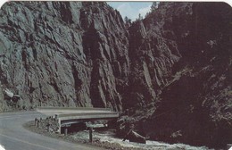 CP COLORADO  - BIG THOMPSON CANON - HIGHWAY 34 TO  ROCKY MOUNTAIN NATIONAL PARK - CURVED BRIDGE - Rocky Mountains