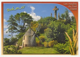 {81694} 81 Tarn Lautrec , Le Calvaire , Sur La Colline Et Le Moulin à Vent De " Solette " - Lautrec