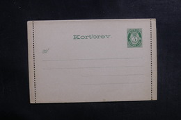 NORVÈGE - Entier Postal Non Circulé - L 39610 - Entiers Postaux