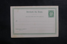 NORVÈGE - Entier Postal Non Circulé - L 39613 - Postal Stationery