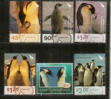 Les Manchots Empereurs, Nouvelle Série  6 Timbres Neufs ** Du Territoire De ROSS. Côte 15,00 Euro - Faune Antarctique