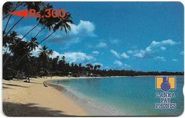 Sri Lanka - Lanka Pay Phones (GPT) - Beach - 2SRLC (Letter B), 300Rs, Used - Sri Lanka (Ceylon)