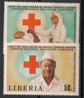 Liberia - 1979 - N°Yv. 856 à 857 - Croix Rouge - Neuf Luxe ** / MNH / Postfrisch - Liberia