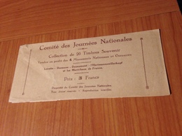 Comité Des Journées Nationales - Collection De 20 Timbres Souvenirs  (port à Ma Charge ) - Bmoques & Cuadernillos