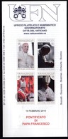 Vatican 2015 / Pontificate Of Pope Francis / Prospectus, Leaflet - Covers & Documents