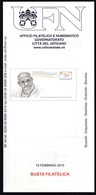 Vatican 2015 / Postal Stationery Pope Francis / Prospectus, Leaflet, Brochure - Covers & Documents