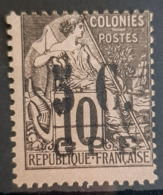 GUADELOUPE - MLH - YT 10 - 5c Overprint - Neufs