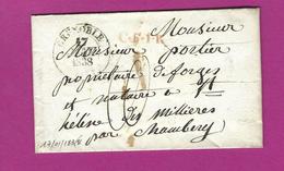 FRANCE Lettre De GRENOBLE ISERE 1838 - 1801-1848: Precursores XIX