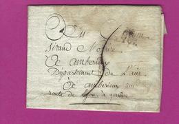 FRANCE Lettre De LYON RHONE AN 7 - 1801-1848: Precursores XIX