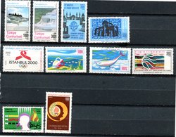 Turquie - 1993 - Lots Timbres ** - Nºs Dans Description - Unused Stamps