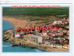 85 - ST SAINT HILAIRE DE RIEZ- SION SUR L' OCEAN - VUE GENERALE DE LA PLAGE - Saint Hilaire De Riez