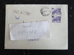 LETTRE ROUMANIE ROMANIA ROMANA YT 3976 HOTEL FLORICA VENUS - Poststempel (Marcophilie)