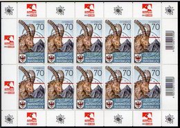 AUSTRIA 2012 Alpine Zoo Sheetlet, Cancelled.  Michel 3019 Kb - Blocks & Sheetlets & Panes