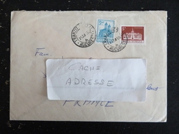 LETTRE ROUMANIE ROMANIA ROMANA YT 2757 2780 CRAIOVA EGLISE DES TROIS HIERARCHES IASI - Poststempel (Marcophilie)