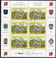 AUSTRIA 2011 Stamp Day Sheetlet, Cancelled.  Michel 2936 Kb - Blocks & Kleinbögen