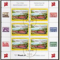 AUSTRIA 2010 Stamp Day Sheetlet, Cancelled.  Michel 2887 Kb - Blocs & Feuillets