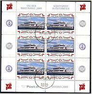 AUSTRIA 2009 Stamp Day Sheetlet, Cancelled.  Michel 2826 Kb - Blocks & Kleinbögen