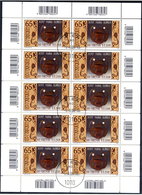 AUSTRIA 2008 Olbrich Death Centenary Sheetlet, Cancelled.  Michel 2757 Kb - Blocs & Feuillets