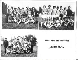 ETOILE SPORTIVE VEURDROISE Saison 73-74 / 03320 Le Veurdre (sport Foot-football)(1973-1974) - Sport