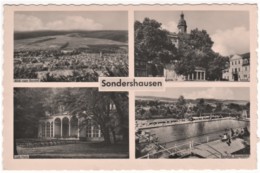 Sondershausen - S/w Mehrbildkarte 1 - Sondershausen