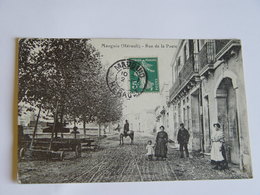 HERAULT-MAUGUIO-RUE DE LA POSTE -ANIMEE - Mauguio