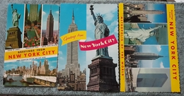 US ,New York City 3 Post Card, Statue Of Liberty , Empire State Building, Twin Towers, VF Unused (BH-1) - Statue Of Liberty