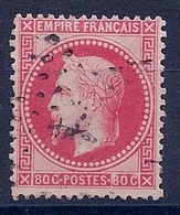 FRANCE - 32  80C NAPOLEON LAURE VARIETE TRAIT ET TRIANGLE BLANC SUR VALEUR EN BAS A DROITE OBL - Zonder Classificatie