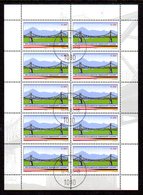 AUSTRIA 2003 Salzachbrücke Centenary Sheetlet, Cancelled.  Michel 2426 Kb - Blocs & Hojas