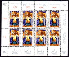 AUSTRIA 1999 Stamp Day Sheetlet, Cancelled.  Michel 2289 Kb - Blokken & Velletjes