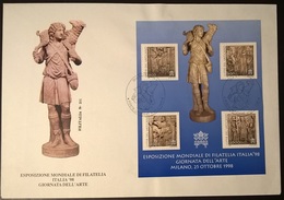 VATICANO 1998 GIORNATA DELL'ARTE - FDC