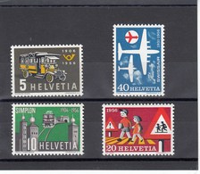 Suisse - 1956 - Neuf** - N° YT 572/575 - Propagande - Nuovi