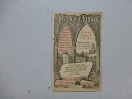 LIBOURNE, COGNAC De L'Abbaye, Forestier, Carte PUB Ancienne ; PAP05 - Advertising