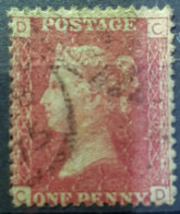 GREAT BRITAIN - Canceled Penny Red - Plate 150 - Sc# 33, SG# 43 - Queen Victoria 1p - Usados